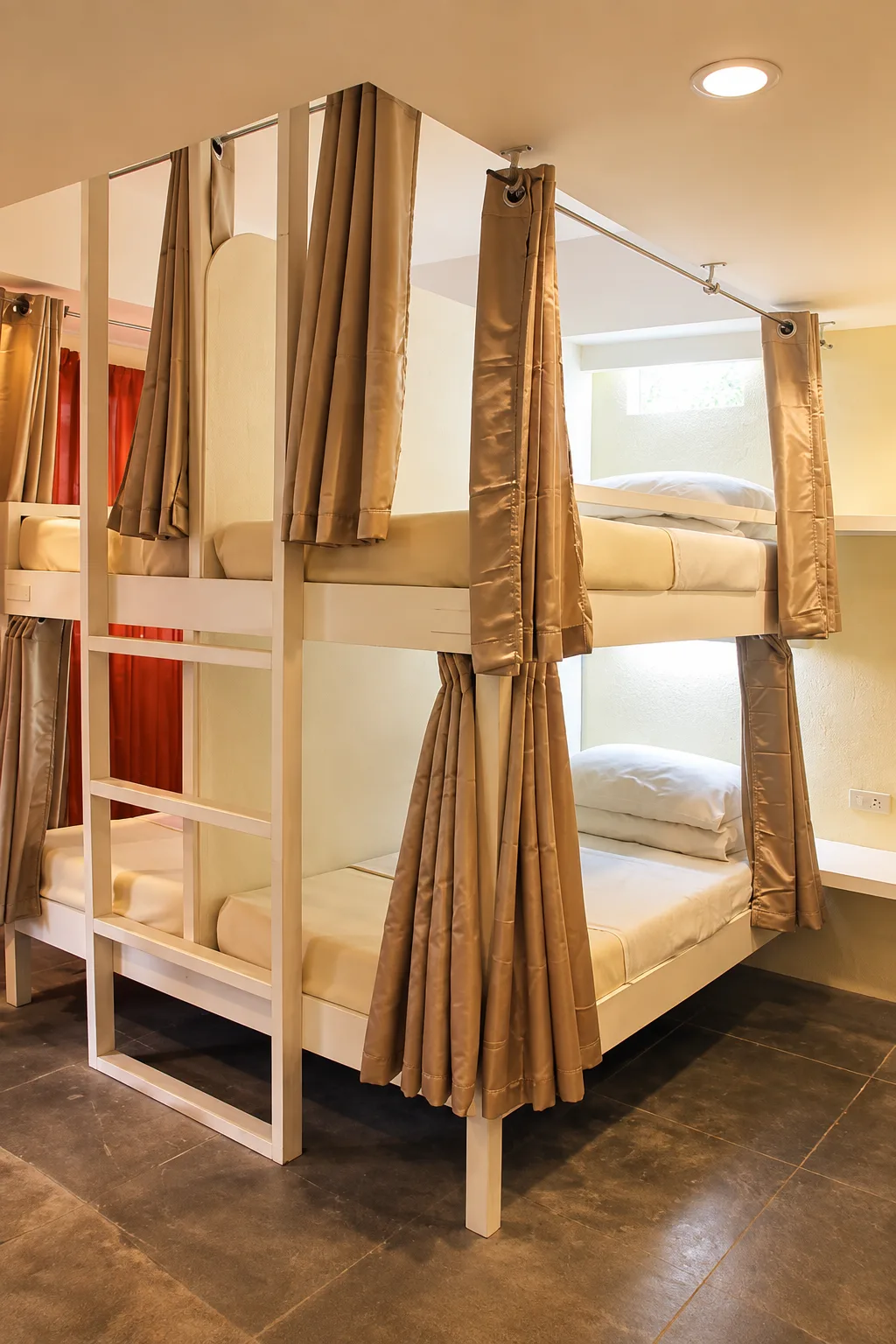 Inside the Dorm Room at The Lazy Dog